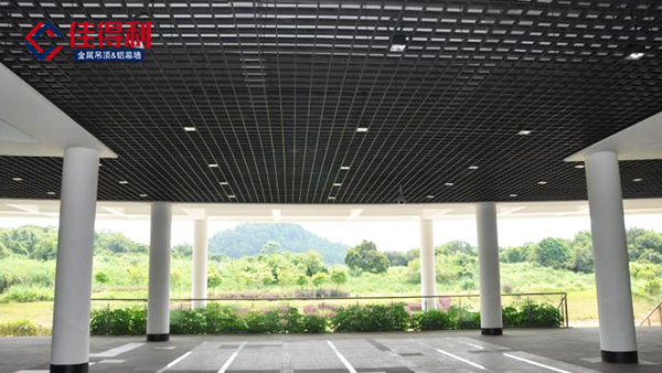 黑色鋁格柵